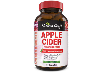 Image: Natures Craft Apple Cider Vinegar Complex (by Bio Sense)