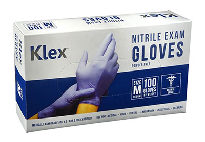 Image: Nitrile Examination Gloves (by NitriSkin)