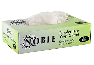 Image: Noble Powder-Free Disposable Vinyl Gloves (by Lakesstory)