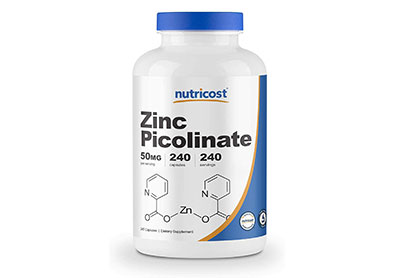 Image: Nutricost Zinc Picolinate 50 mg (by Nutricost)