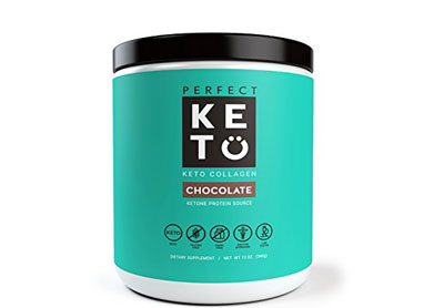 Image: Perfect Keto Chocolate Protein Powder