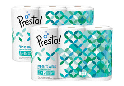 Image: Presto Flex-a-Size Paper Towels (by Presto)