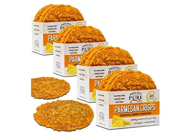 Image: Proudly Pure: Parmesan Low Carb Cheese Crisps