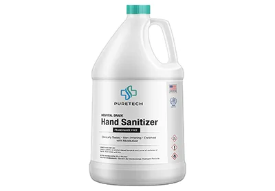 Image: Puretech Hospital Grade Fragrance Free Hand Sanitizer Liquid Refill (by Grow)