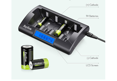 Image: RayHom LCD Universal Battery Charger (by RayHom)