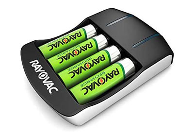Image: Rayovac AA Rechargeable Batteries with Battery Charger (by Rayovac)