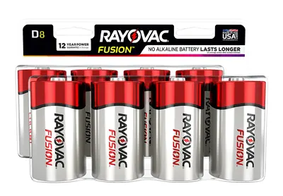 Image: Rayovac Fusion Premium Alkaline D Cell Batteries (by Rayovac)