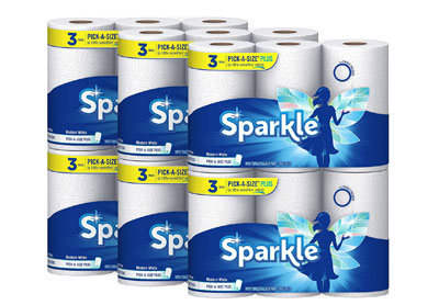 Image: Sparkle Pick-A-Size Plus Paper Towels (by Sparkle)