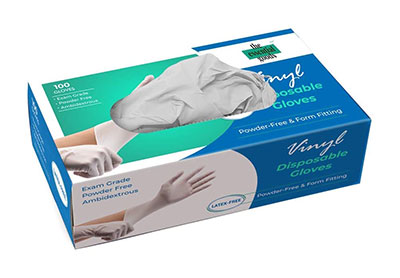 Image: The Essential Goods Medical Disposable Vinyl Gloves (by The Essential Goods)