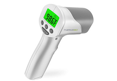 Image: ThermoBio Non-Contact Infrared Forehead Thermometer (by ThermoBio)