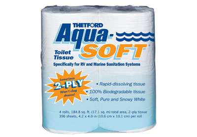Image: Thetford Aqua-Soft Toilet Tissue for RV and Marine (by Thetford)
