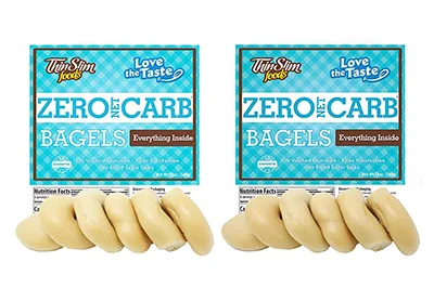 Image: ThinSlim Foods: Zero Carb Bagels Everything