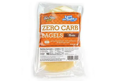 Image: ThinSlim Foods: Zero Carb Plain Bagels