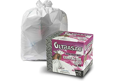 Image: Ultrasac 18 Gallon Extra Heavy Duty Trash Compactor Bags (by Ultrasac)