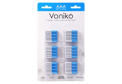 Image: VONIKO Premium Grade Alkaline AAA Batteries (by Voniko)