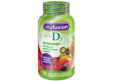 Image: Vitafusion Vitamin D3 Gummy (150 gummies) (by Vitafusion)