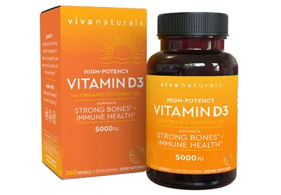Image: Viva Naturals High Potency Vitamin D with Organic Coconut Oil (by Viva Naturals)