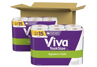 Image: Viva TaskSize Signature Cloth Paper Towels (by Viva)