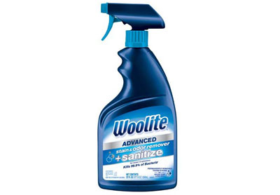 Image: Woolite Advanced Stain & Odor Remover Plus Sanitize (by Bissell)