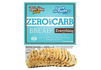 Image: Zero net carb bread everything (by ThinSlim Foods)