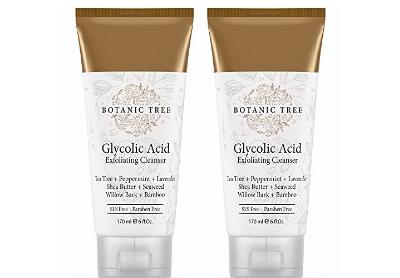 Image: Botanic Tree Glycolic Acid Exfoliating Facial Cleanser (2 Pack) (by Botanic Tree)