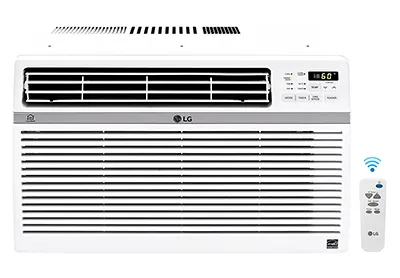 Image: LG LW8017ERSM 8000 BTU Smart Window Air Conditioner with Wi-Fi (by LG)
