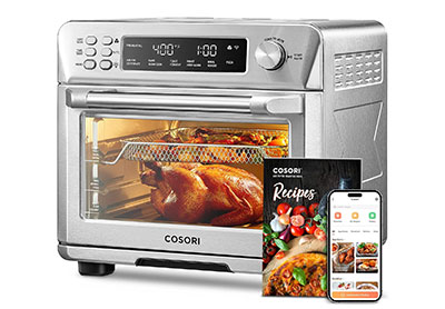 Image: Cosori 26-quart 12-in-1 Smart Air Fryer Toaster Oven