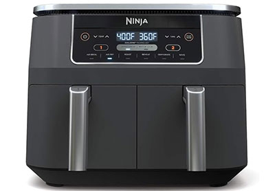 Image: Ninja DZ201 8-quart 6-in-1 Dualzone 2-basket Air Fryer
