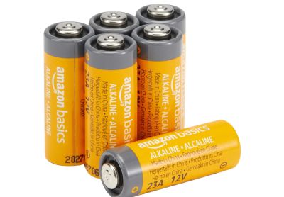 Image: Amazon Basics 12 Volt 23A Alkaline Batteries (6 Pack)