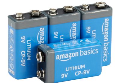 Image: Amazon Basics 9V High-performance Lithium Batteries (4 Count)