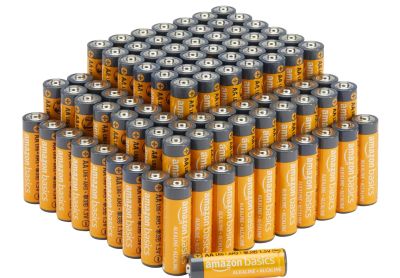 Image: Amazon Basics AA Alkaline High-performance Batteries (100 Pack)