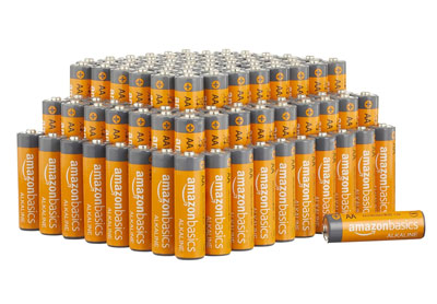Image: Amazon Basics AA Alkaline High-performance Batteries (100 x 5 Pack)