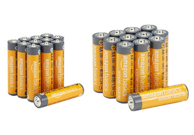 Image: Amazon Basics AA & AAA Alkaline High-performance Batteries (24 Pack)