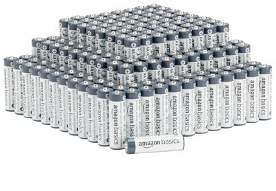 Image: Amazon Basics AA Industrial Alkaline Batteries (150 Count)