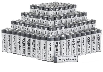 Image: Amazon Basics AA Industrial Alkaline Batteries (200 Count)