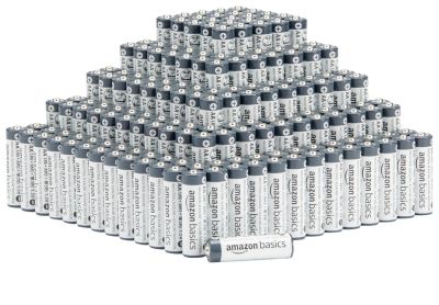 Image: Amazon Basics AA Industrial Alkaline Batteries (250 Count)