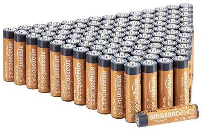 Image: Amazon Basics AAA Alkaline High-performance Batteries (100 x 10 Pack)