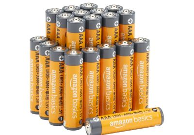 Image: Amazon Basics AAA Alkaline High-performance Batteries (20 Count)