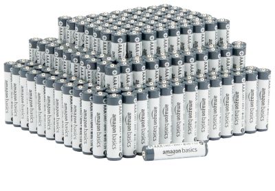 Image: Amazon Basics AAA Industrial Alkaline Batteries (150 Count)