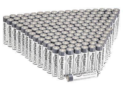 Image: Amazon Basics AAA Industrial Alkaline Batteries (150 x 7 Pack)