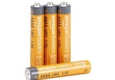 Image: Amazon Basics AAAA 1.5V Everyday Alkaline Batteries (4 Count)