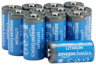 Image: Amazon Basics CR123A 3V Lithium Battery (12 Count)