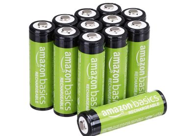 Image: Amazon Basics Rechargeable AAA High Capacity NiMH Batteries (24 Count)