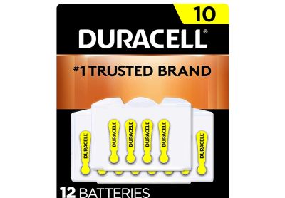 Image: Duracell 10 Hearing Aid Batteries (12 Count)