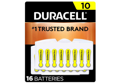 Image: Duracell 10 Hearing Aid Batteries (16 Count)