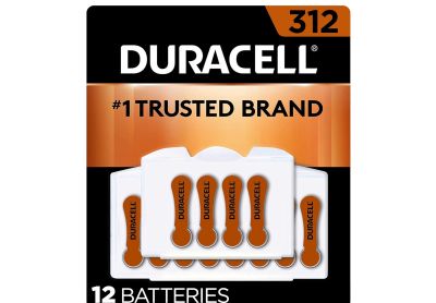 Image: Duracell 312 Hearing Aid Batteries (12 Count)