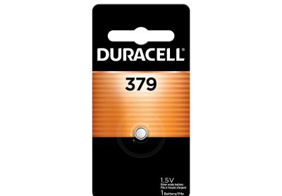 Image: Duracell 379 1.5V Silver Oxide Button Battery (1 Count)
