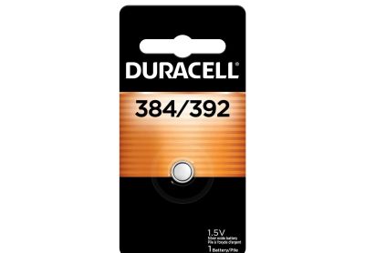 Image: Duracell 384/392 1.5V Silver Oxide Button Battery (1 Count)