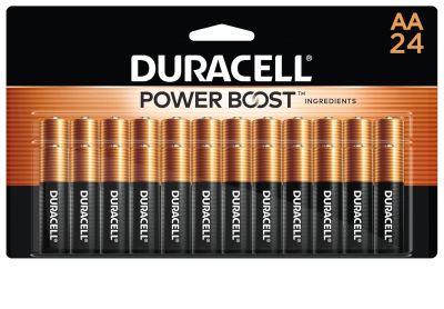 Image: Duracell Coppertop AA Alkaline Batteries with Power Boost Ingredients (24 Count)