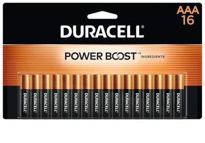 Image: Duracell Coppertop AAA Alkaline Batteries with Power Boost Ingredients (16 Count)